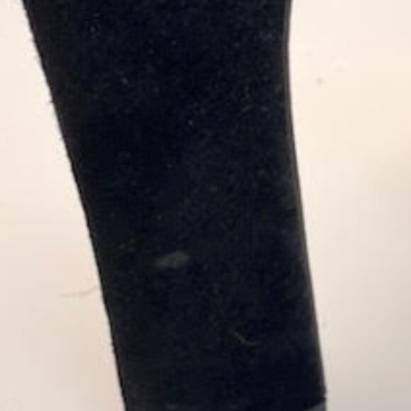 Sam Edelman Black Suede Platform Heels Size 10.5 - Picture 14 of 14